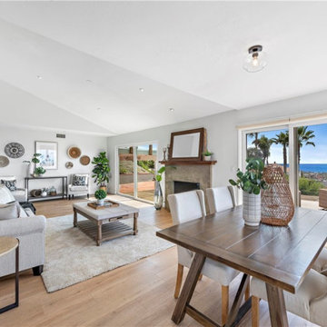 San Clemente Coastal Great Room with Soft Neutrals & Natural Elements