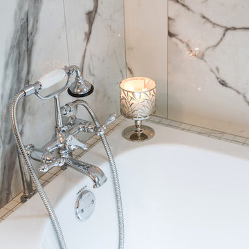 Beautiful and feminine bathroom in Marquette, Michigan