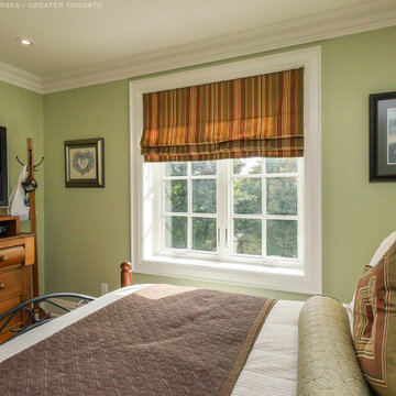 New Casement Windows in Gorgeous Bedroom - Renewal by Andersen Greater Toronto
