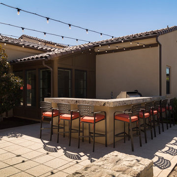 Custom Backyard Bar and Barbeque