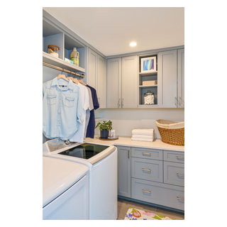 Mid Century Ranch Style Update - Contemporary - Laundry Room - Austin ...