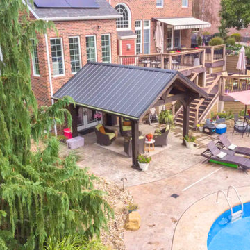12×14 Backyard Pavilion in Cranberry Township PA