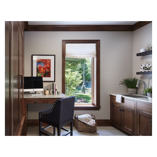 Lake Minnetonka New Construction - Transitional - Home Office ...