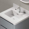 Dyconn Faucet 24 Inch Solid Surface Vanity Top