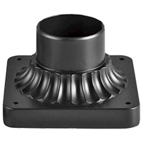 Kichler 5.75"x3.5" Pedestal Mount, Black