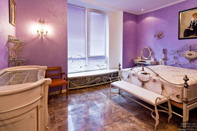 This is an example of a bedroom in Moscow.
