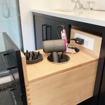 Bathroom Vanity In-Drawer Outlets