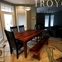 Reclaimed Wood Harvest Tables - Products