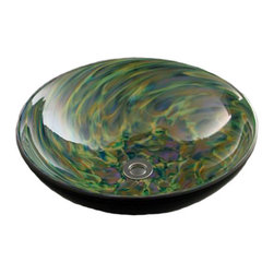 Suzanne Guttman - Glass Bathroom Sink | Confetti - Bathroom Sinks