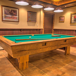 Reclaimed Billiard Table - Game Tables