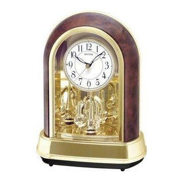 Musical Mantel Clock, Crystal Dulcet, Woodgrain, 4RH791WD23