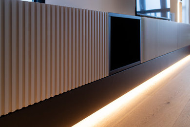 Ispirazione per un grande soggiorno minimalista