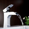 ANZZI Forza Series 1-Handle Low-Arc Bathroom Faucet, Polished Chrome