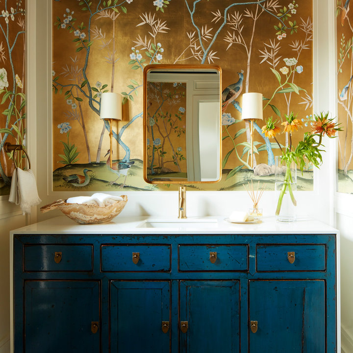 Chinoiserie Bathroom - Photos & Ideas