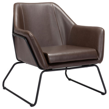 Sadie Accent Chair Brown, Brown