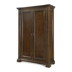 Sonoma Vintage Brown 2 Door Vintner's Armoire Closet - Armoires And Wardrobes