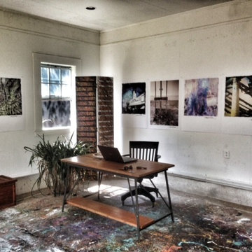 Garage turned Art Studio