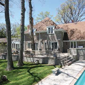decks with pools.