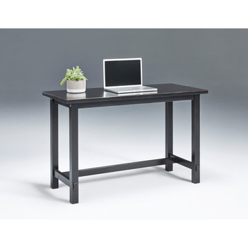 Mesa Desk, Distressed Black
