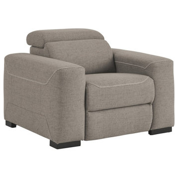 Signature Design by Ashley Mabton Power Recliner in Gray