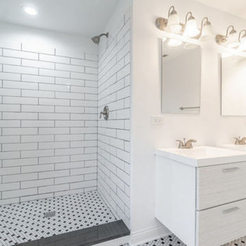 Orland Park Basement with Bathrooms