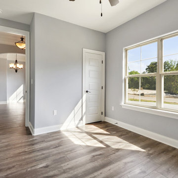 The Allen II Elevation B - Courtyard Entry