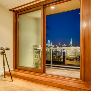 URBAN ARCHITECTURAL MASTERPIECE WITH DIRECT NYC VIEWS