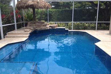 Example of a pool design in Miami