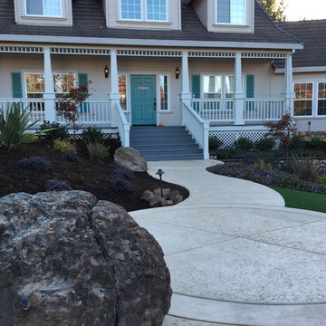 Granite Bay Neighbors Front yard Remodel