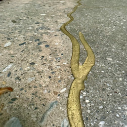 Japanese Kintsugi Polished Concrete - Flooring
