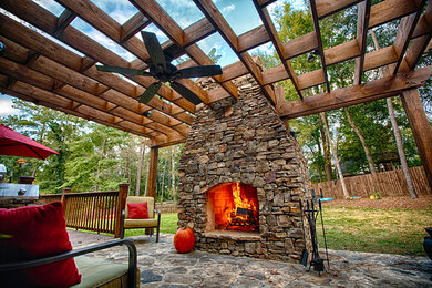 Example of a classic patio design in Birmingham