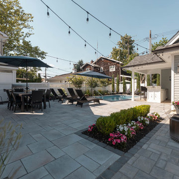 Maximizing a Small-ish Backyard w/ Poolside Entertaining