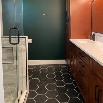 Mid-Century Modern Bathroom Reno