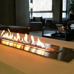 Ethanol burner inserts to install a customized fireplacefi - Cheminée