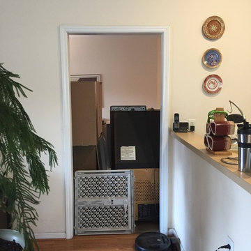In Progress - Warm Monochrome Kitchen Update