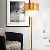 Glarus | Gold Stainless Steel Crystal Modern Floor Lamp