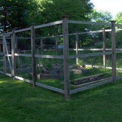 Weld Wire used for Vegetable Garden Enclosure - Home Fencing And Gates