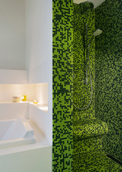 Современный Ванная комната by Atelier ST