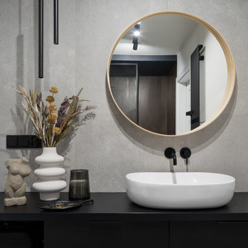 Modern Minimalist Bathroom Remodel in Westminster, Orange County