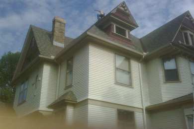 This is an example of a victorian house exterior in Columbus.