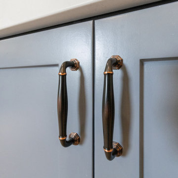 Contemporary Farmhouse Primary Bath + Closet Remodel Olathe, KS