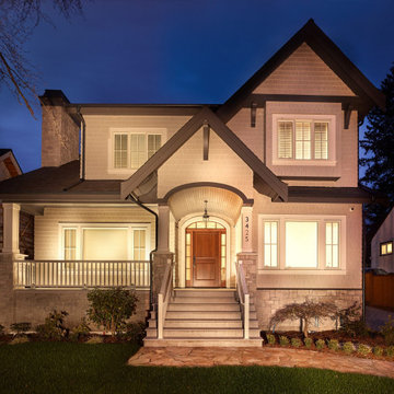 Modern Tudor-style House