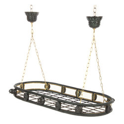 Chicken Palace Pot Rack | MacKenzie-Childs - Pot Racks And Accessories