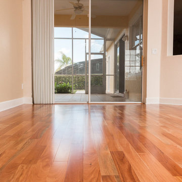 Amendoim Wood Flooring - Living Room - Pic 1