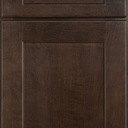 Yorktowne Cabinetry Dearborn Flat Panel Cabinet Door Style - Products
