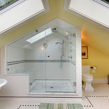 Shower upstairs