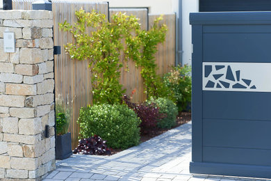 Idée de décoration pour une entrée design.