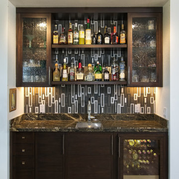 Contemporary Renovation: Home Bar