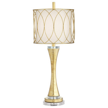 Pacific Coast Trevizo Table Lamp 63N91 - Painted Gold Leaf