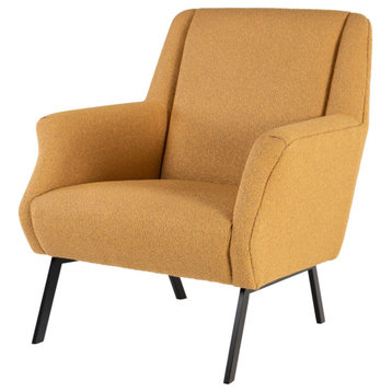 Contemporary Lounge Chair | Versmissen Leman, Bouclé Cream